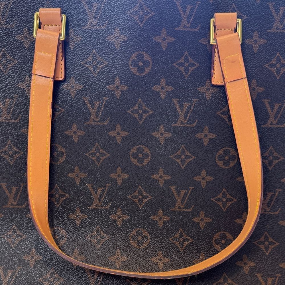 Authentic LOUIS VUITTON Vintage Luco Tote Bag Monogram Brown Logo LV - Picture 2 of 14